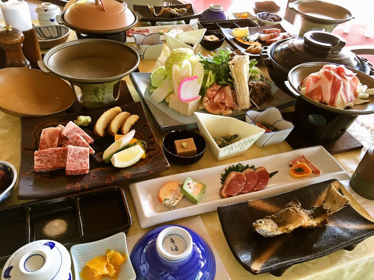 Shiratori Kogen Hotel Gujo Exteriör bild